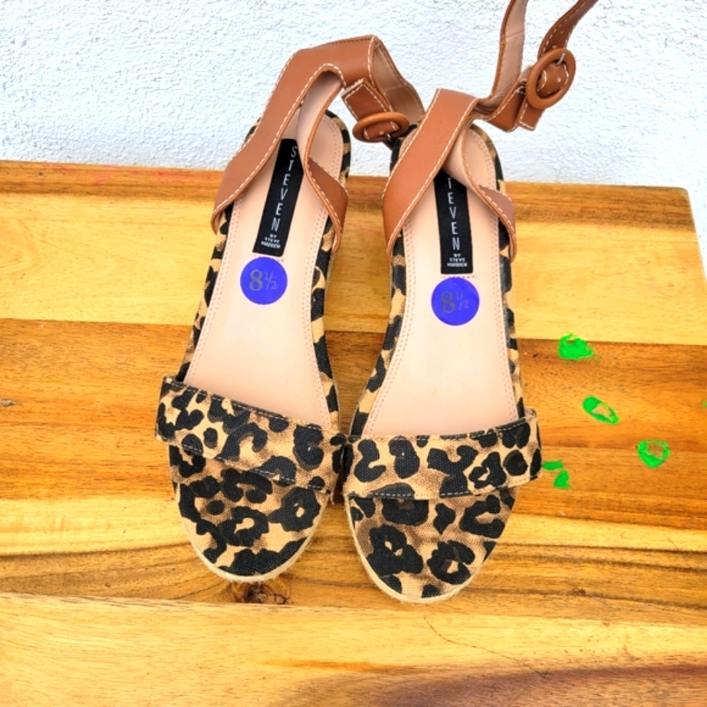 Steven By Steven Madden Espadrille Sandals Size 8… - image 8